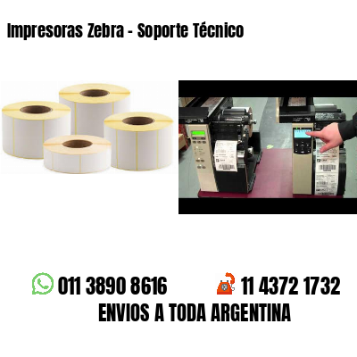 Impresoras Zebra - Soporte Técnico
</p>
<div style=