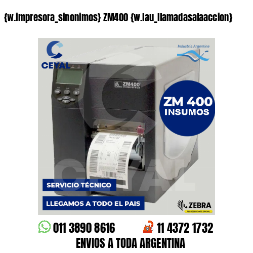 {w.impresora_sinonimos} ZM400 {w.lau_llamadasalaaccion}